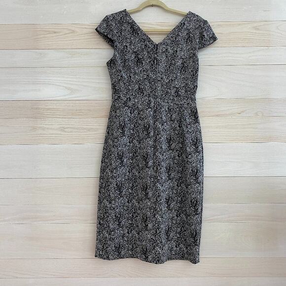 Betsey Johnson Black and Silver Metallic Dress - Picture 4 of 6